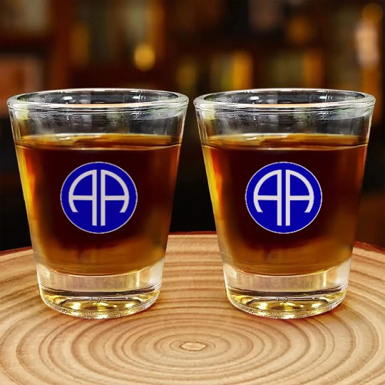 Us army 82nd airborne Shot Glasses