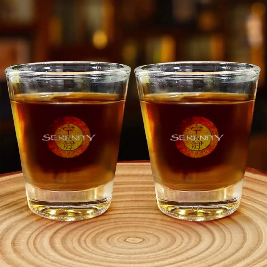 Firefly Serenity Shield Shot Glasses