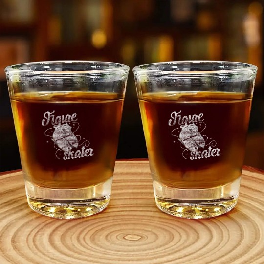 Figure skating Skate Shot Glasses