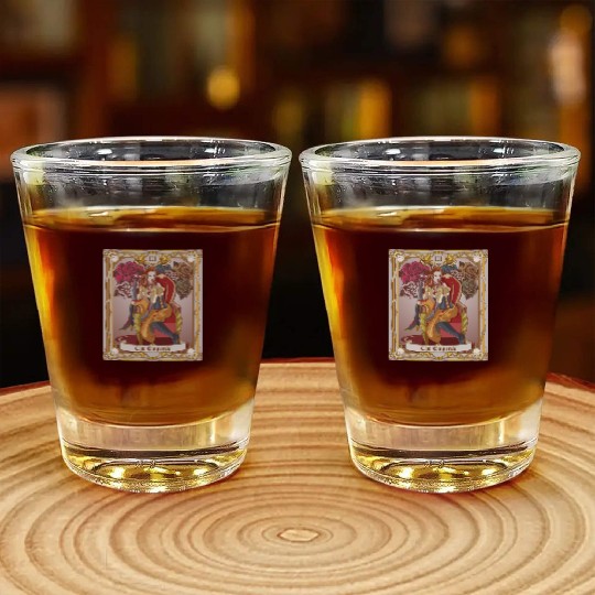 The Empress Tarot Card, Major Arcana Anime Vampire Shot Glasses