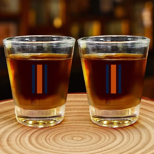 Auburn Football Helmet Shot Glasses