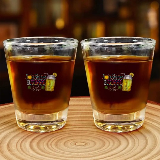 Sunshine Sweet Tea Shot Glasses