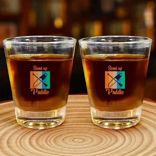 standup paddle Shot Glasses