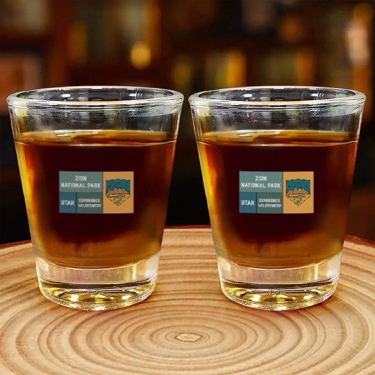 Zion National Park Shot Glasses