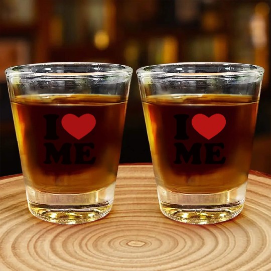 I Love Me Shot Glasses