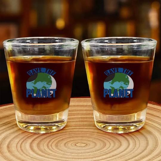 Save The Planet Earth Protection Support Shot Glasses