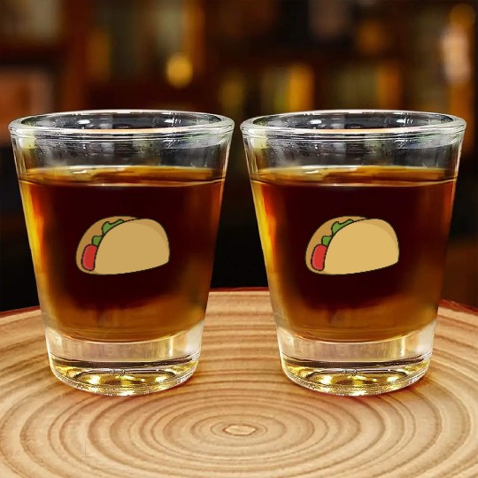 Favorite food street tacos Shot Glasses