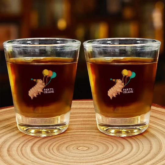 Party-Grade Moss Piglet Science Lover Tardigrade Shot Glasses