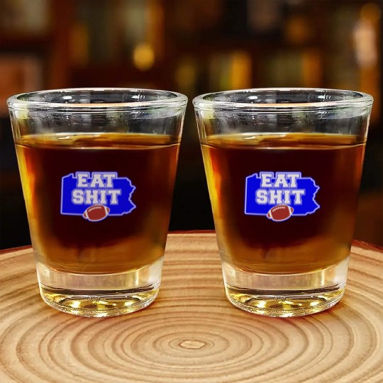 Eat Shit and Sport Shot Glasses