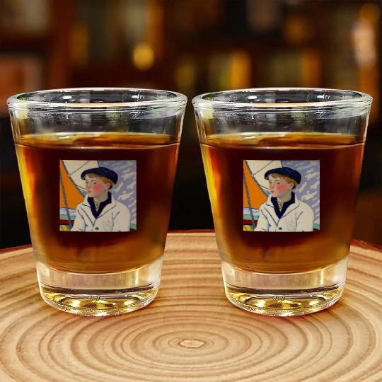 The Voyage Continues Sailor Boy Matisse Shot Glasses