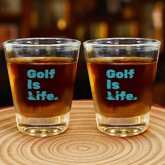 I Like Golfing, Golf Player, Golf Is Life Shot Glasses