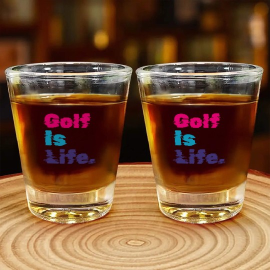 I Like Golfing, Golf Player, Golf Is Life Shot Glasses
