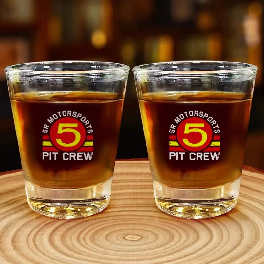 Sr Pit Crew Shot Glasses