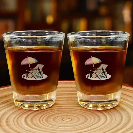 "Beach Vibes Shot Glasses: Embrace the Sun and Sand!"