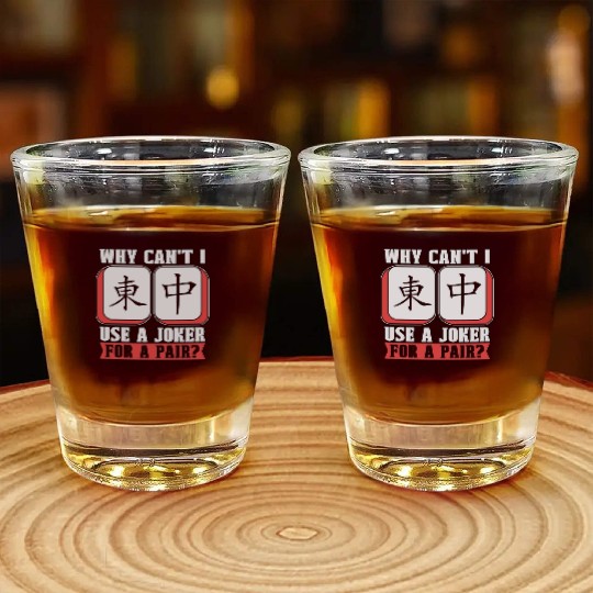 Mahjong Why Can't I Use A Joker For A Mahjong Game Shot Glasses