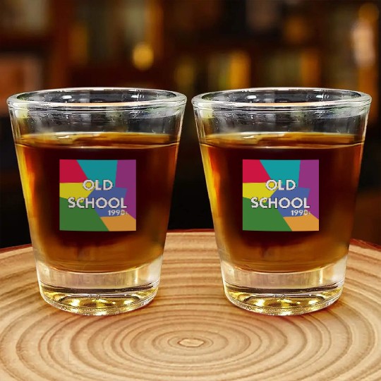 Old school 1990s Shot Glasses