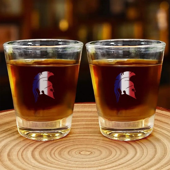 Sparta France Shot Glasses