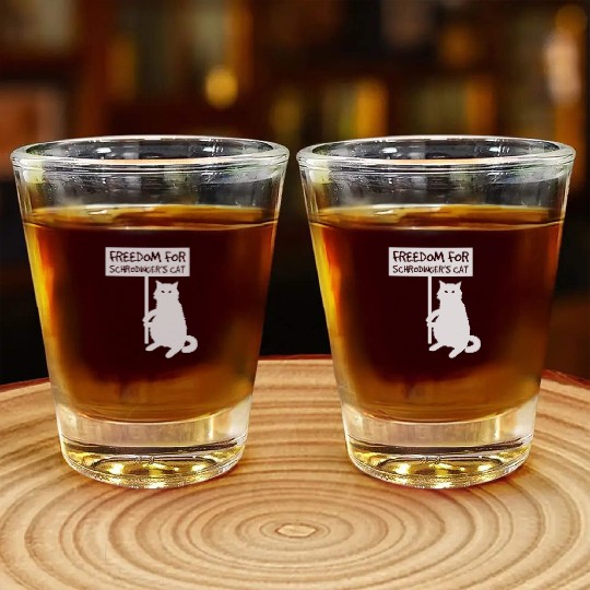 Cute kawaii cat Shot Glasses