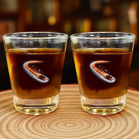 Sledding Snow Sled Winter Sport Winter Outdood Shot Glasses