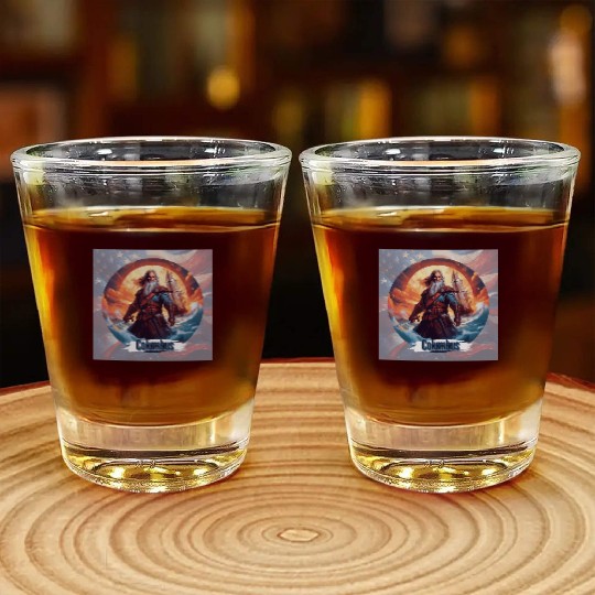 Columbus Day Shot Glasses