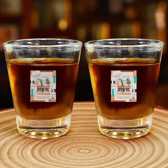 Prodigious cicada Shot Glasses