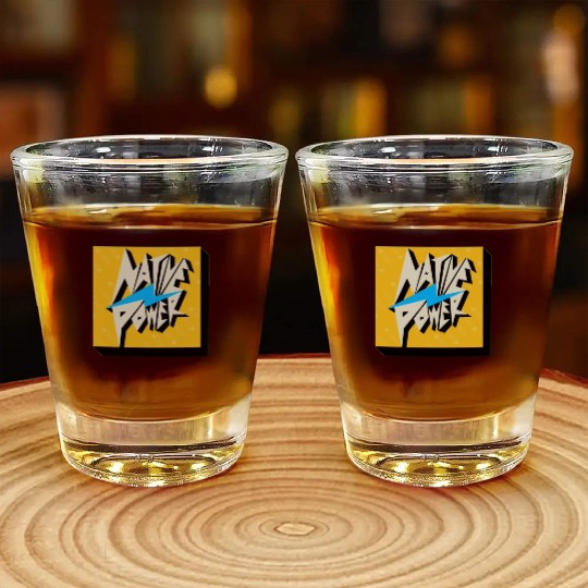 Indigenous People Logos Shot Glasses