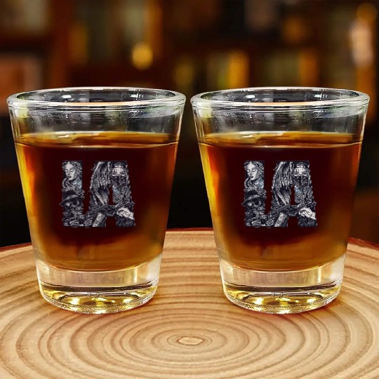 LA Chicano Cholo Los Angeles Shot Glasses