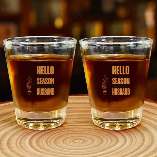 Plant Lover Gardening Husband Wife Shot Glasses