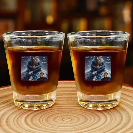 Dank Nity - The Coolest Cat On The Planet Shot Glasses