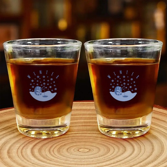 winter Shot Glasses