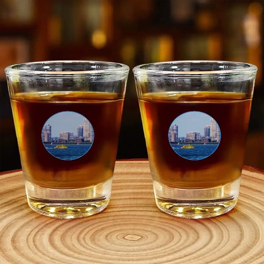 New York Water Taxi Shot Glasses