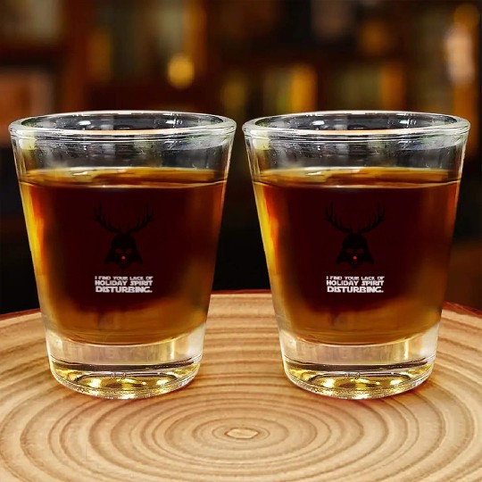 Star Wars Darth Vader Christmas Shot Glasses