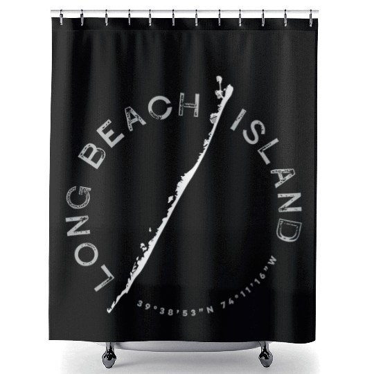 Long Beach Island Lbi Shower Curtains