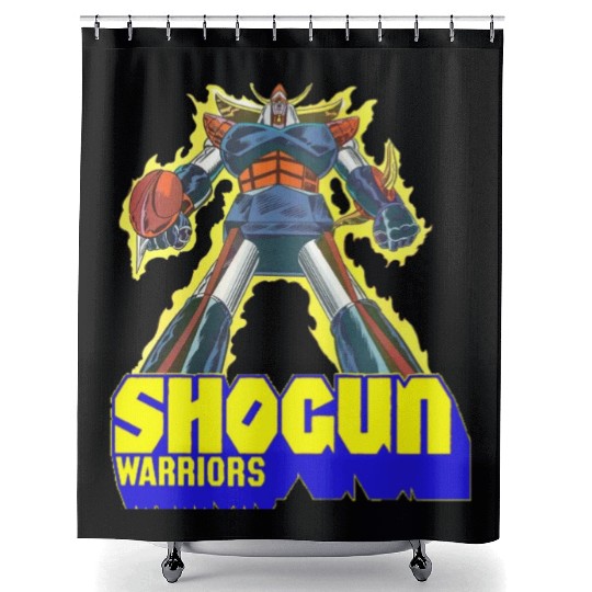 Shogun Warriors Shower Curtains
