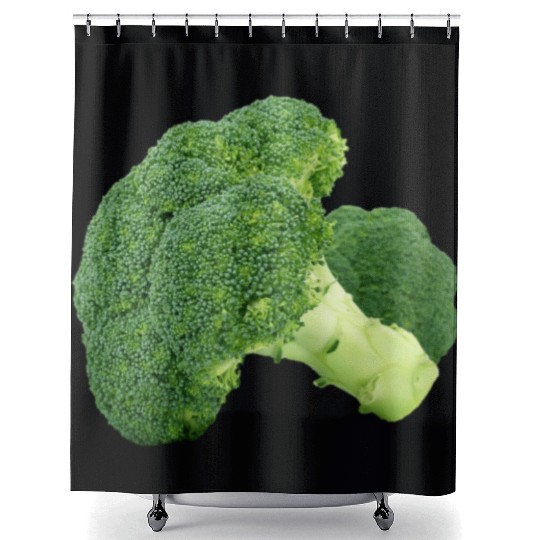 broccoli-1450274__340 Shower Curtains