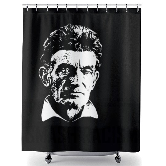 SMASH RACISM - JOHN BROWN Shower Curtains