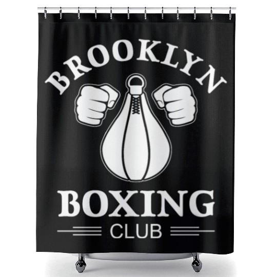Brooklyn Boxing Club Shower Curtains