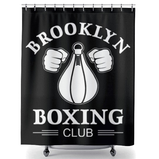 Brooklyn Boxing Club Shower Curtains