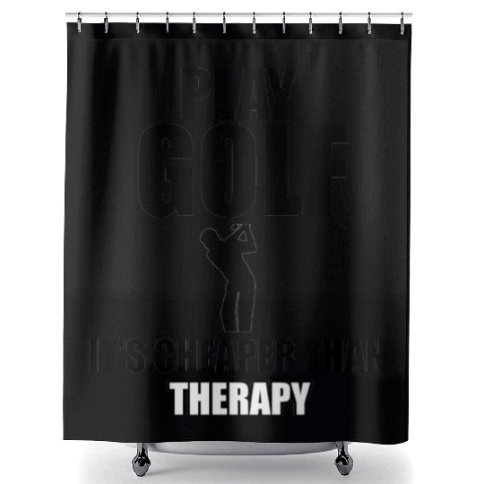 golf designs Shower Curtains