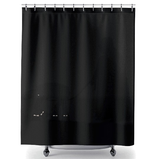 Walking AT AT vectorized Shower Curtains