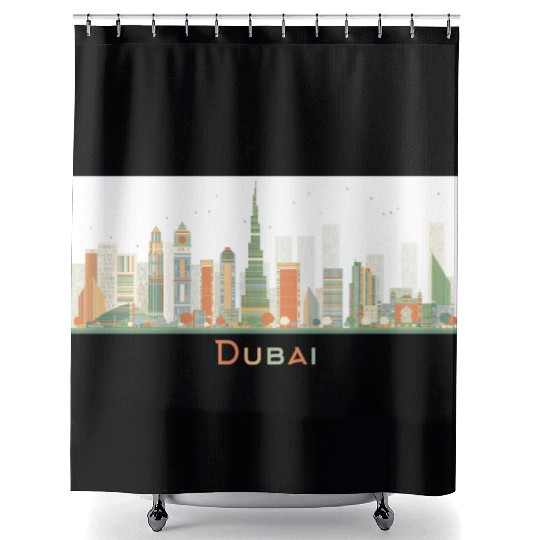 dubai Shower Curtains