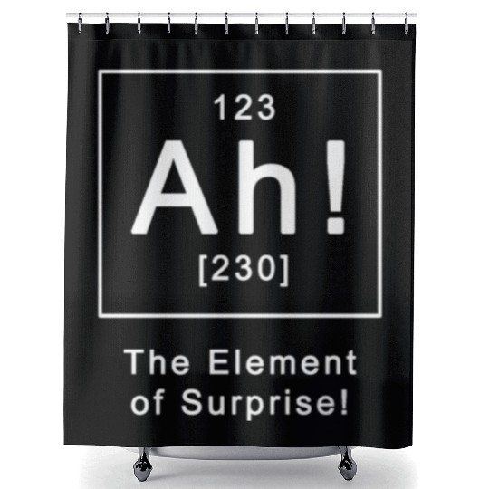 Science Funny Chemistry Periodic Table Shower Curtains