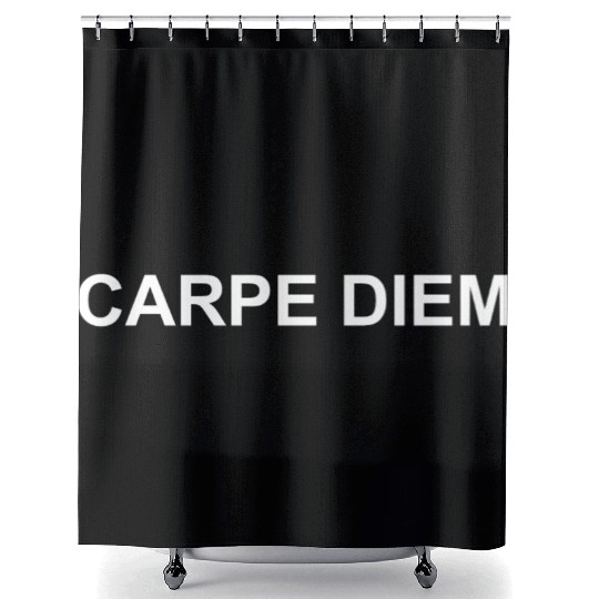 Carpe Diem Shower Curtains