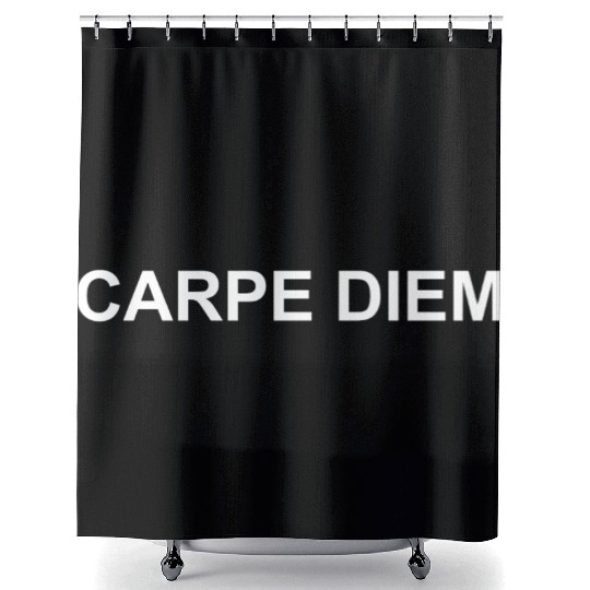 Carpe Diem Shower Curtains