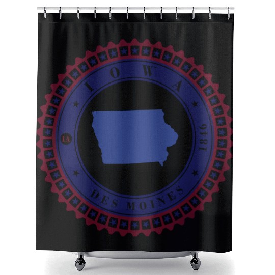 Iowa Shower Curtains