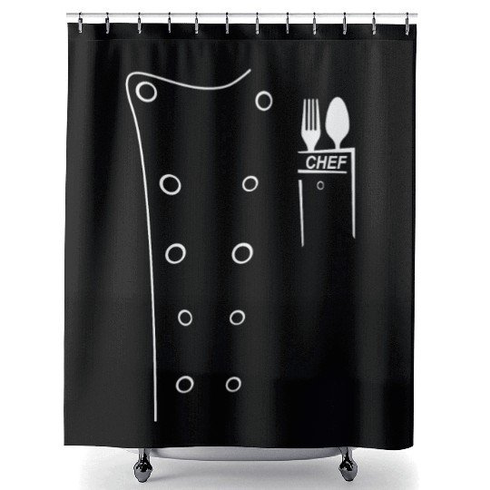 Chef - chef Shower Curtains