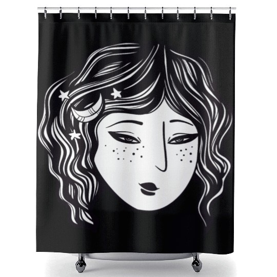 Girl Shower Curtains