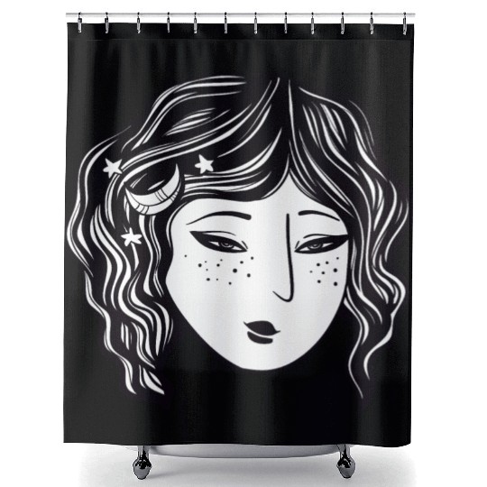 Girl Shower Curtains