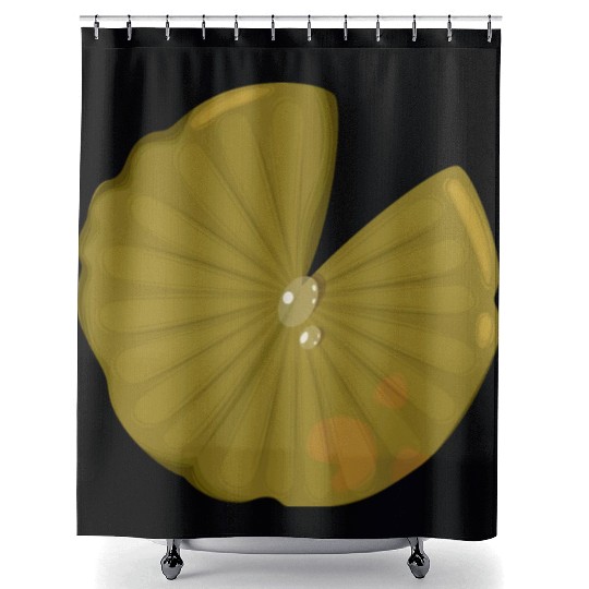 Lotus leaf Shower Curtains