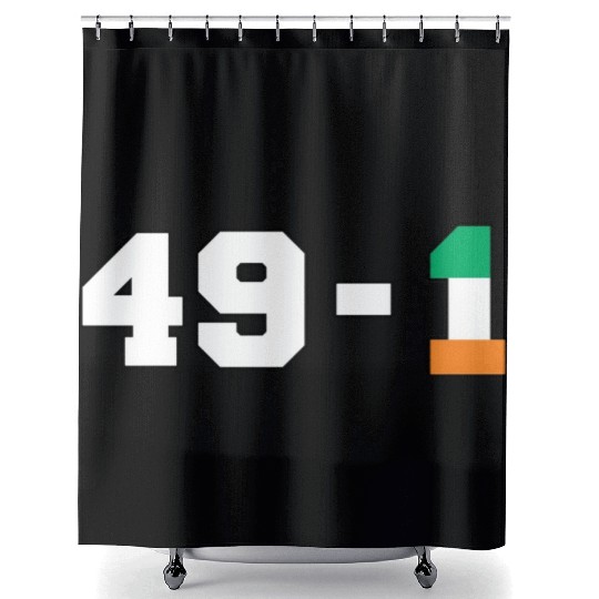 49-1, Conor McGregor vs Floyd Mayweather Shower Curtains